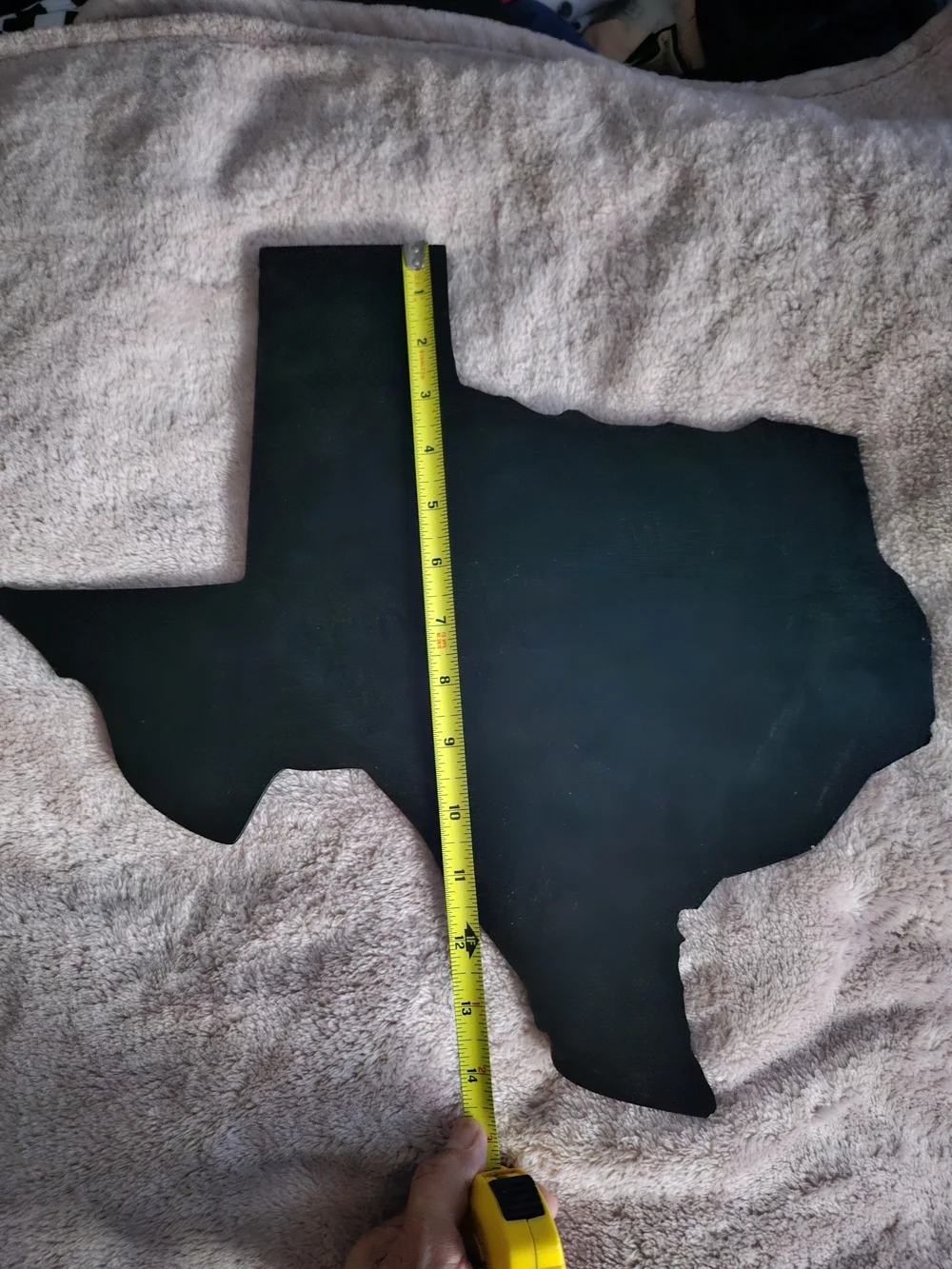 Black Texas State Wall Art Decal - Unbranded